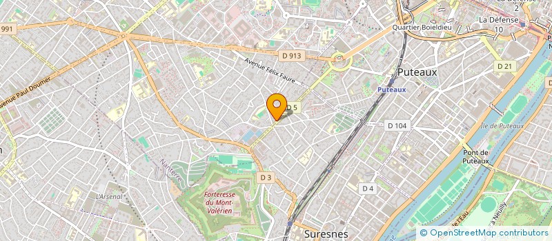 localisation de l'entreprise 884 086 265   NANTERRE