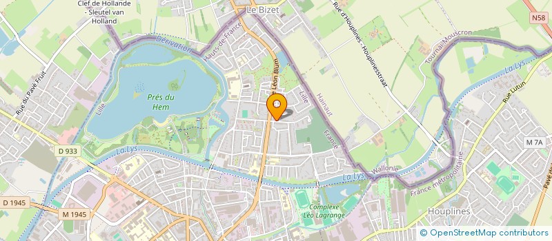 localisation de l'entreprise 884 089 368   ARMENTIERES