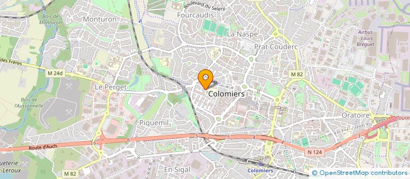 localisation de l'entreprise 884 098 427 à COLOMIERS