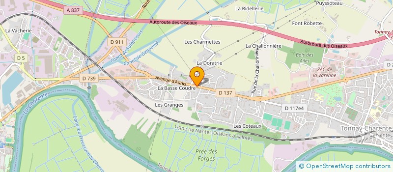 localisation de l'entreprise 884 118 993   TONNAY-CHARENTE