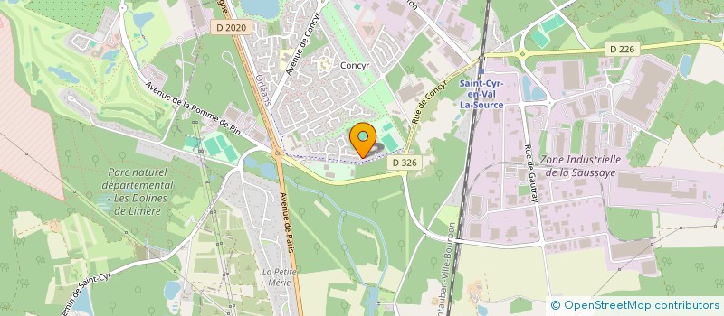localisation de l'entreprise 884 131 954 à ORLEANS