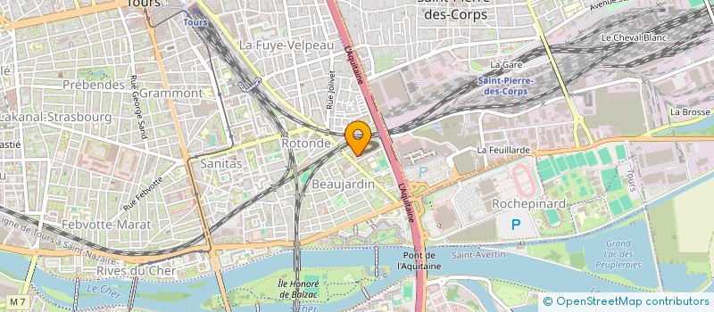 localisation de l'entreprise 884 145 467   TOURS