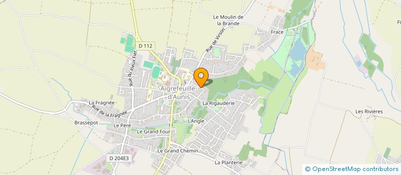 localisation de l'entreprise 884 172 107   AIGREFEUILLE-D'AUNIS