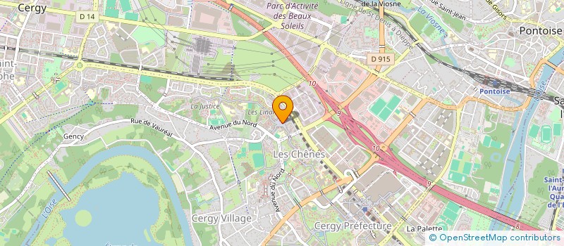 localisation de l'entreprise 884 199 019   CERGY