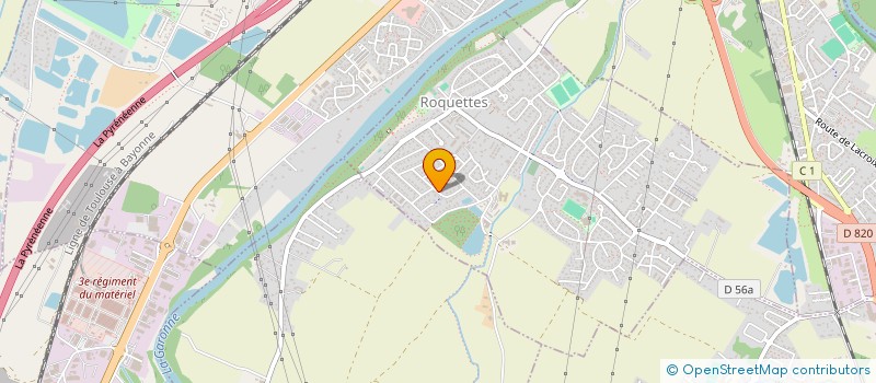 localisation de l'entreprise 884 199 076 à ROQUETTES