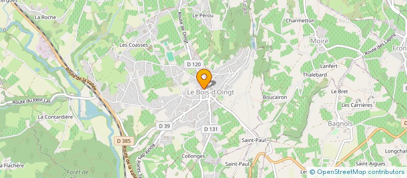 localisation de l'entreprise 884 206 053   VAL D'OINGT