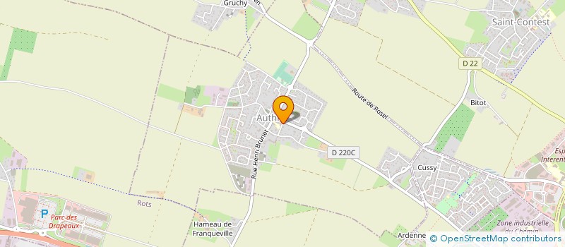 localisation de l'entreprise 884 218 405   RONSSOY