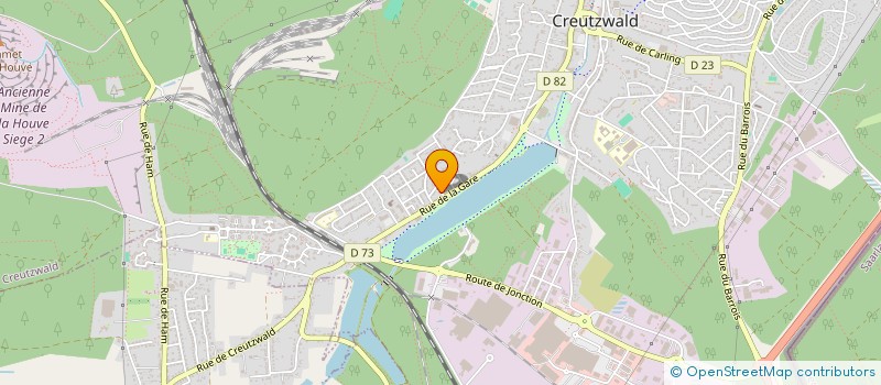 localisation de l'entreprise 884 218 637   CREUTZWALD