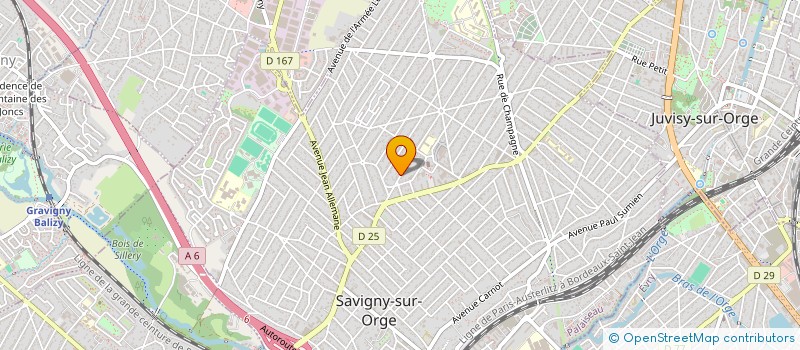 localisation de l'entreprise 884 252 602 à SAVIGNY-SUR-ORGE