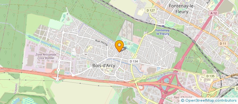 localisation de l'entreprise 884 252 750   BOIS-D'ARCY