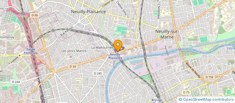 localisation de l'entreprise 884 267 691   NEUILLY-PLAISANCE