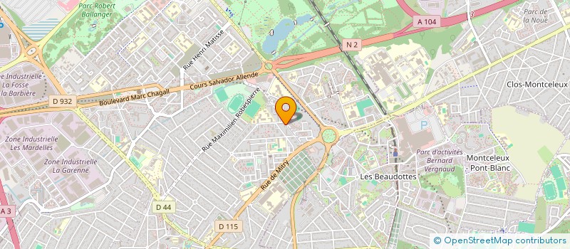 localisation de l'entreprise 884 268 723   PONTOISE