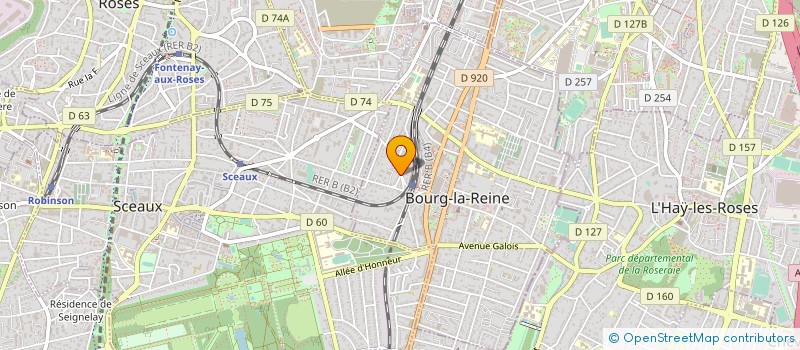 localisation de l'entreprise 884 275 173  à BOURG-LA-REINE