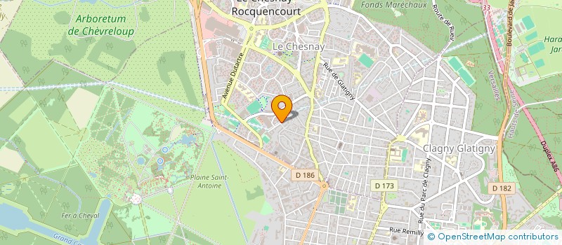 localisation de l'entreprise 884 278 912 à LE CHESNAY-ROCQUENCOURT