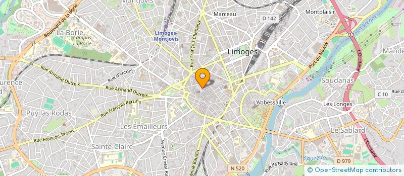 localisation de l'entreprise 884 282 369 à LIMOGES