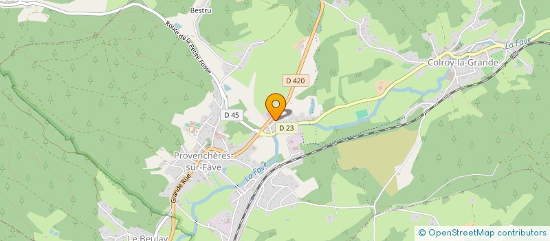 localisation de l'entreprise 884 283 375 à SAINT-DIE-DES-VOSGES