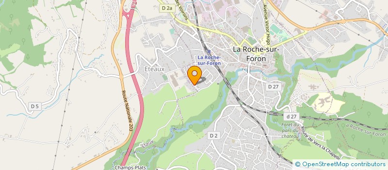 localisation de l'entreprise 884 308 263   LA ROCHE-SUR-FORON