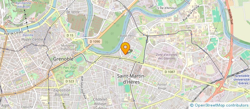 localisation de l'entreprise 884 310 285   VOIRON