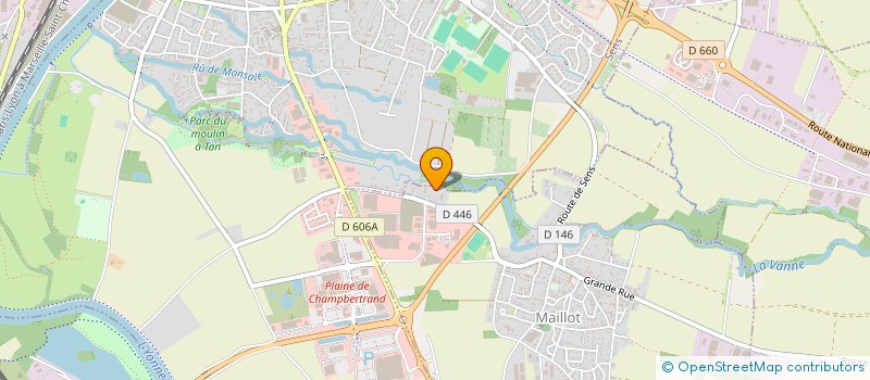 localisation de l'entreprise 884 319 450 à MAILLOT