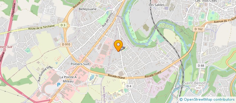 localisation de l'entreprise 884 326 190   COULOMBIERS