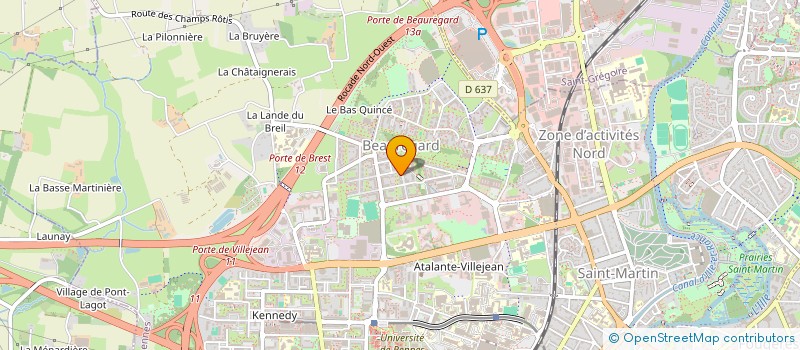 localisation de l'entreprise 884 326 638   RENNES