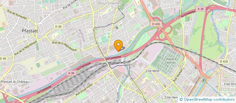 localisation de l'entreprise 884 335 555   ALGOLSHEIM