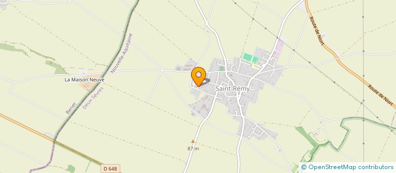 localisation de l'entreprise 884 360 835   NIORT