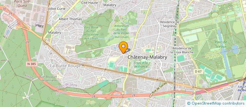 localisation de l'entreprise 884 362 542   CHATENAY-MALABRY