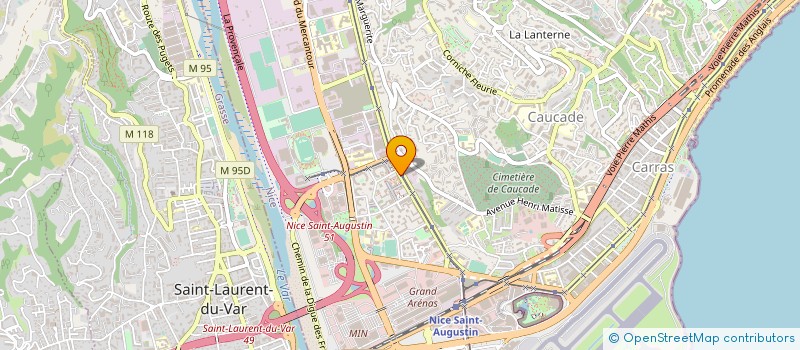 localisation de l'entreprise 884 370 362  à CARROS