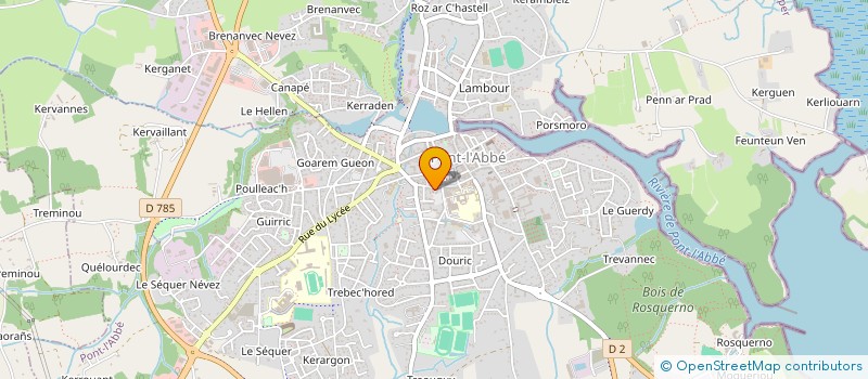 localisation de l'entreprise 884 382 375  à PONT-L'ABBE