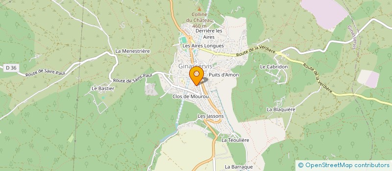 localisation de l'entreprise 884 385 436   GINASSERVIS