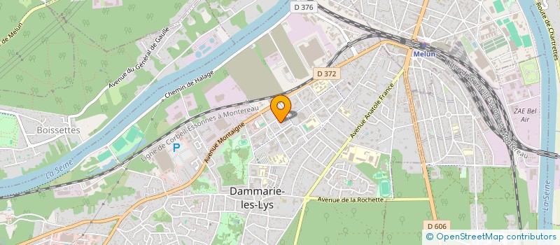 localisation de l'entreprise 884 409 525 à DAMMARIE-LES-LYS