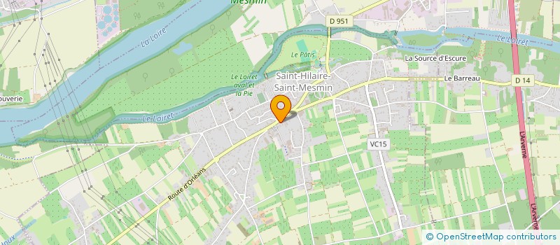 localisation de l'entreprise 884 413 402   ORLEANS