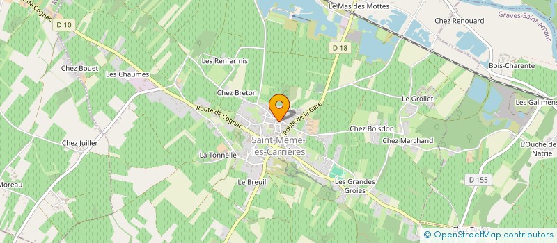 localisation de l'entreprise 884 438 706 à SAINT-MEME-LES-CARRIERES