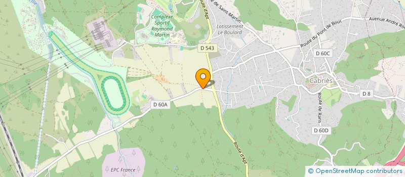 localisation de l'entreprise 884 462 151   CABRIES