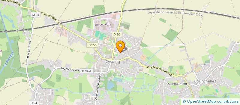 localisation de l'entreprise 884 468 562   BAISIEUX