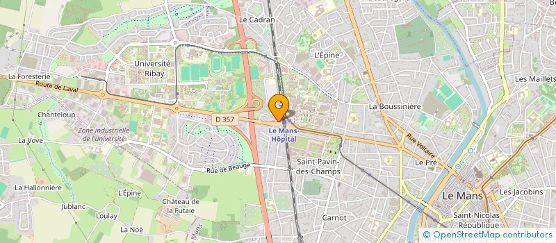localisation de l'entreprise 884 484 841 à LE MANS