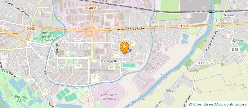 localisation de l'entreprise 884 494 733 à MEAUX