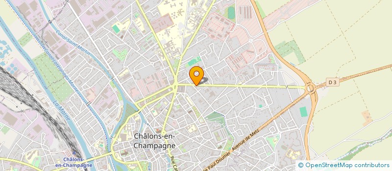 localisation de l'entreprise 884 513 813   CHALONS-EN-CHAMPAGNE