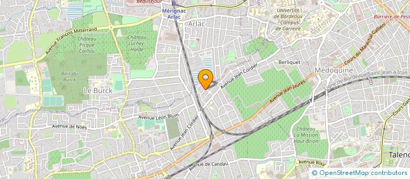 localisation de l'entreprise 884 523 614   PESSAC