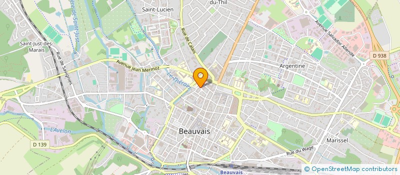 localisation de l'entreprise 884 527 482   BEAUVAIS