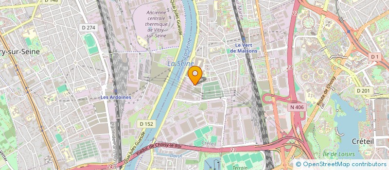 localisation de l'entreprise 884 533 902   CRETEIL