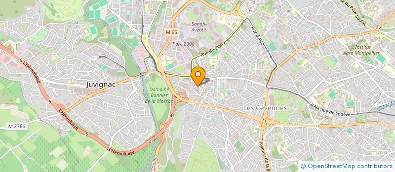 localisation de l'entreprise 884 546 078 à CLERMONT-L'HERAULT
