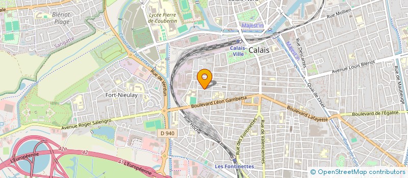 localisation de l'entreprise 884 565 573   CALAIS