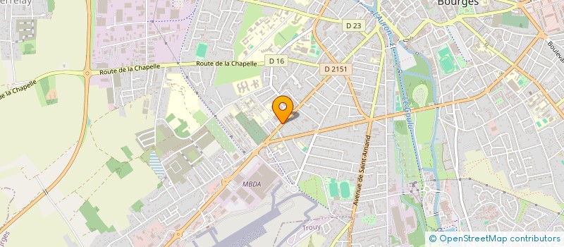 localisation de l'entreprise 884 566 274   BOURGES