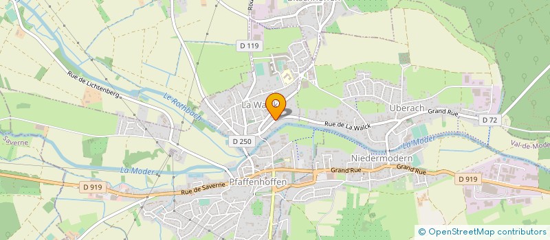 localisation de l'entreprise 884 575 218   INGWILLER