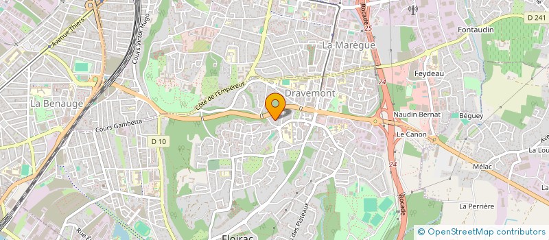 localisation de l'entreprise 884 576 638 à FLOIRAC