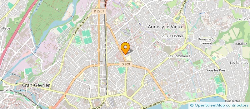 localisation de l'entreprise 884 582 149  à ANNECY