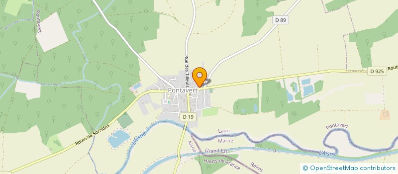 localisation de l'entreprise 884 592 734  à PONTAVERT