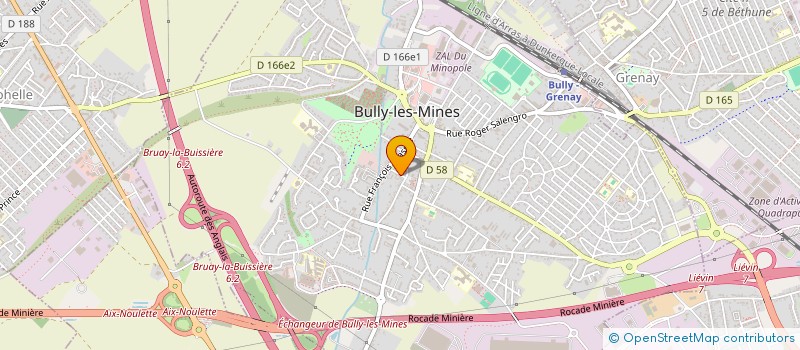 localisation de l'entreprise 884 594 201  à BULLY LES MINES